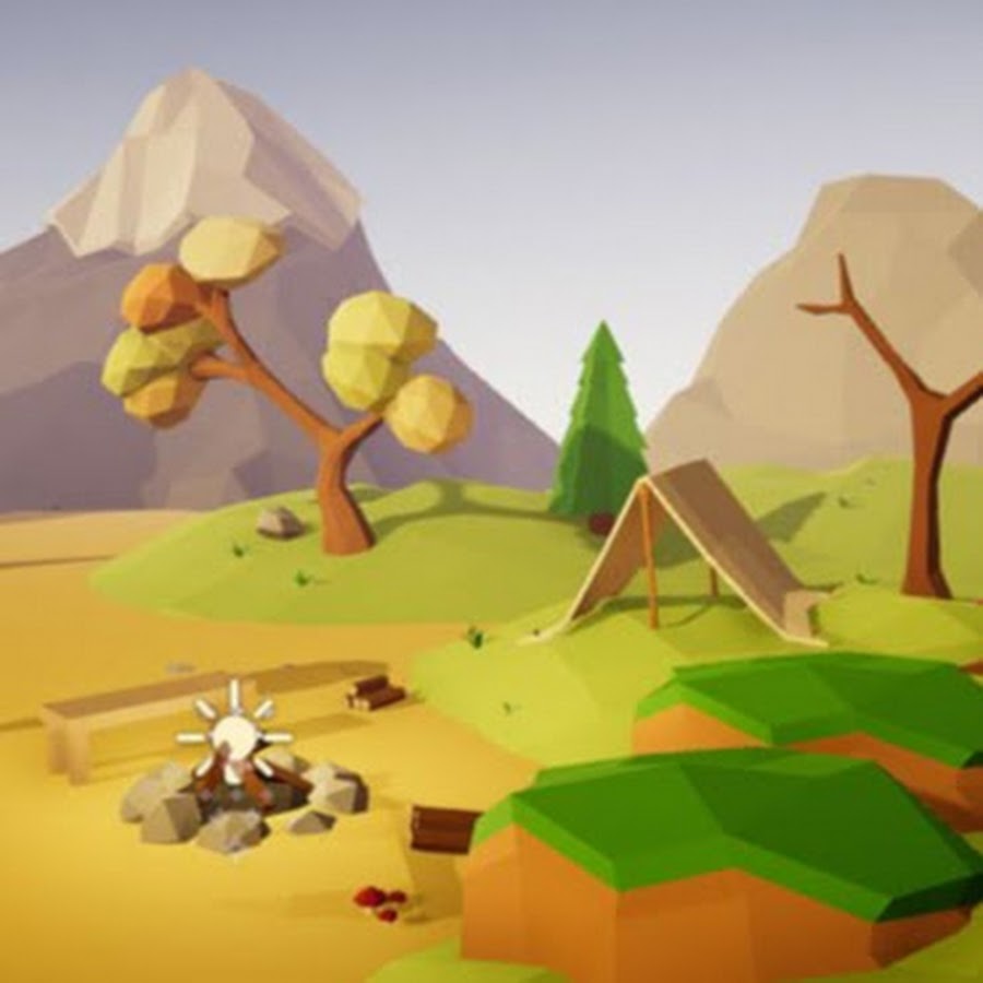 лоу поли концепт арт. игры работа поли. лоу поли. игры на юнити low poly. 7-simplex.