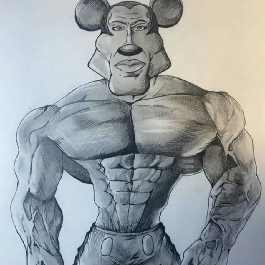 Серый качок