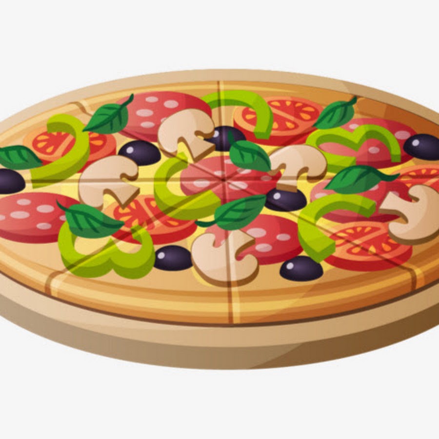 Пицца мультяшная