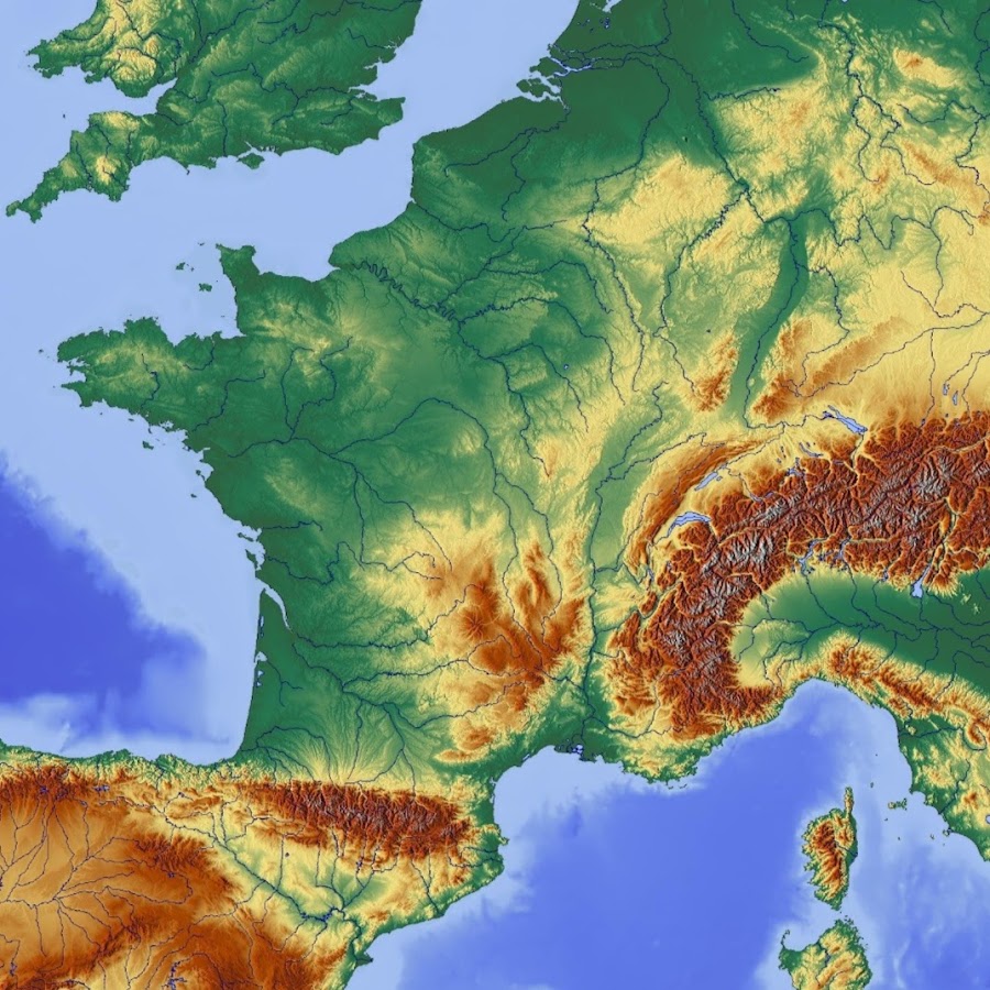Какое море омывает францию. Рельеф Франции карта. Гароннская низменность во Франции. Рельефная карта Франции. Франция рельеф страны.