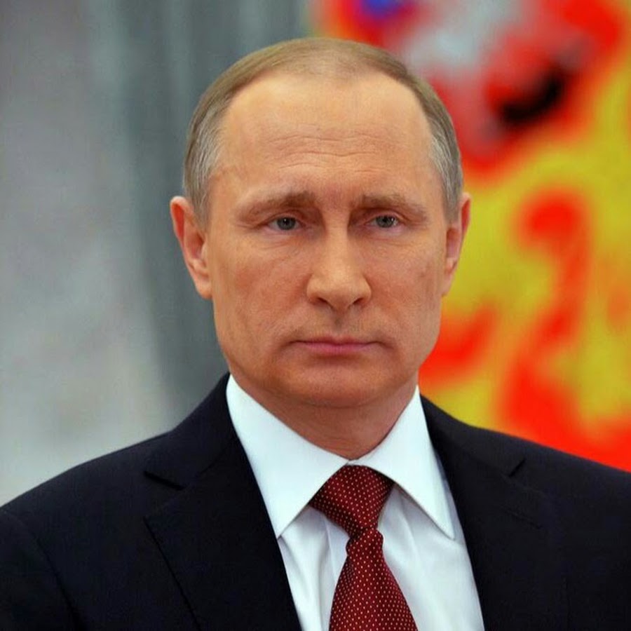 Владимир Путин анфас