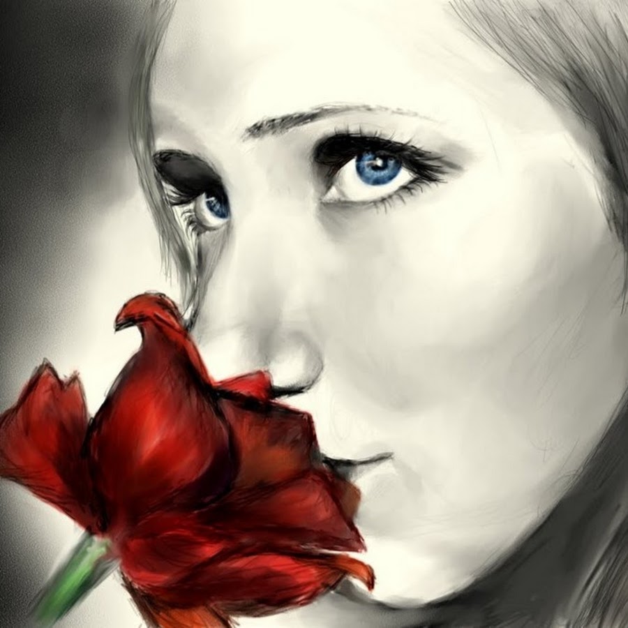 Ненавижу цветы. Девушка с розами на лице рисунок. Девушка с красным цветком рисунок. Рисунок глаза с красными цветами. Девушка с розой за окном красиво нарисована.