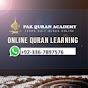 Asad Online Quran Accadmy YouTube Profile Photo