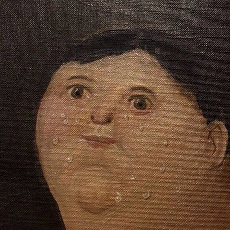 Кувшин с лицом мем