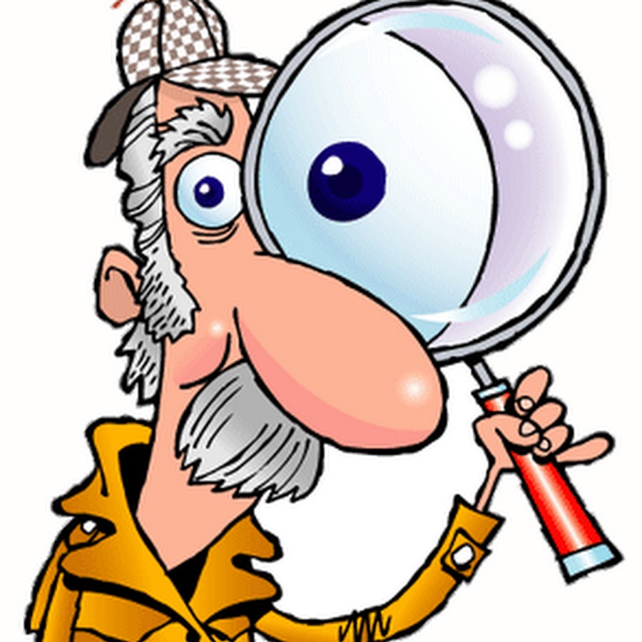 Смешной детектив с лупой