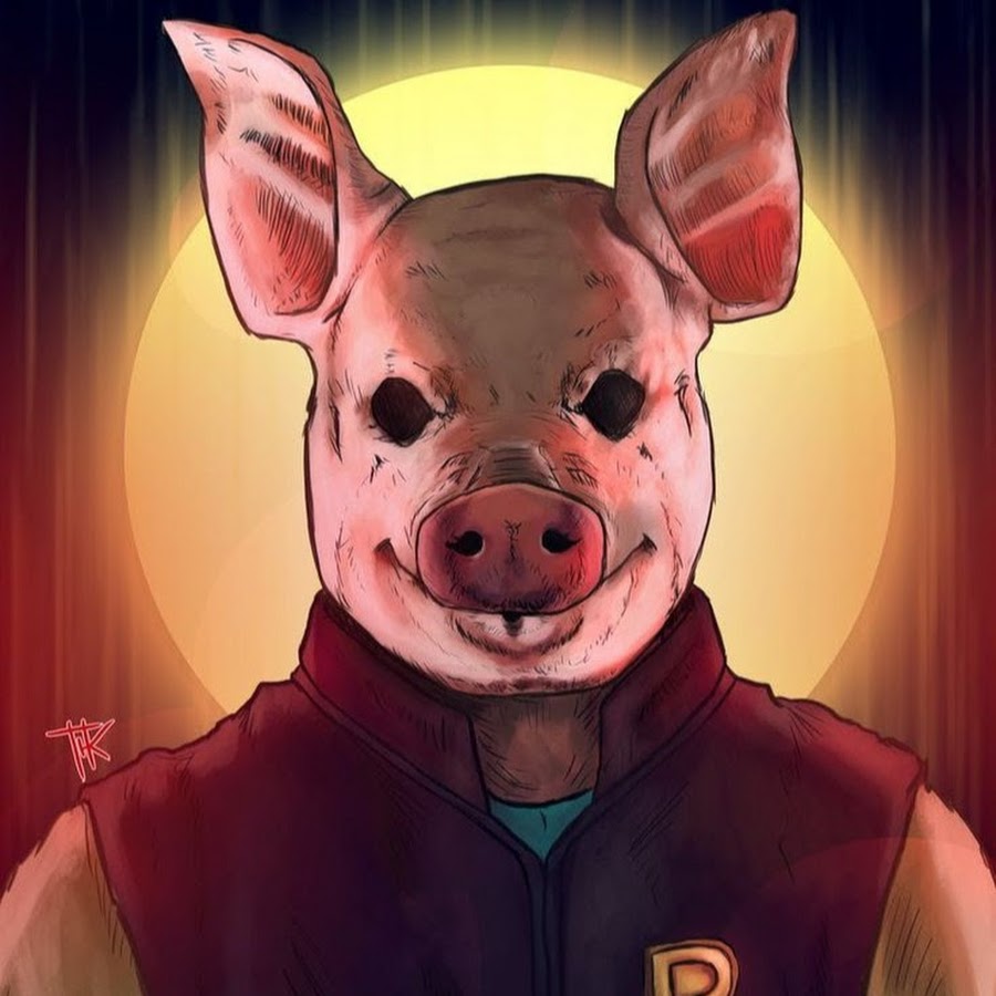 огненный поросенок рисунок. Pig steam. свинья в каске. аватарка свиньи. Pig steam.