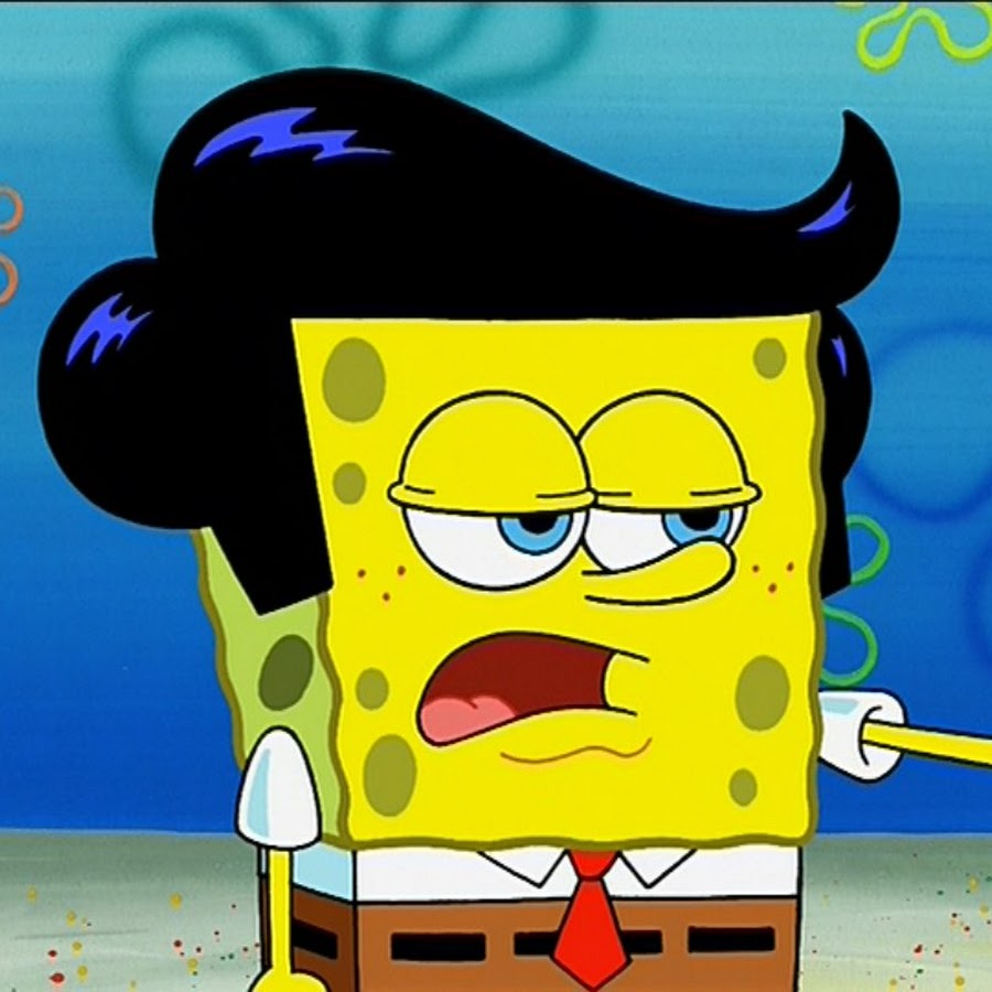 Губка боб в очках картинки