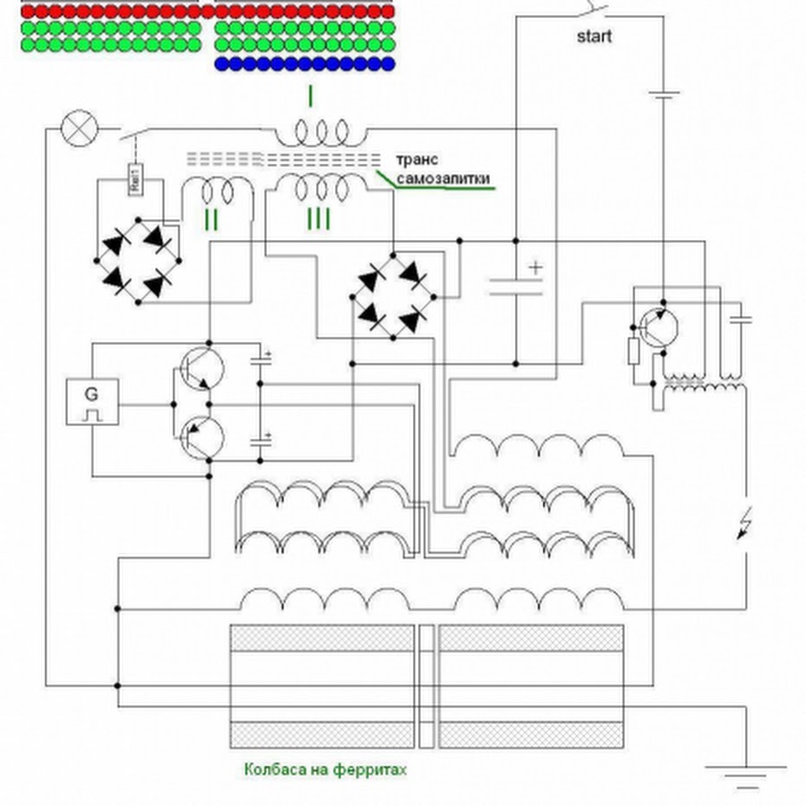 Схема самозапитка свободная энергия