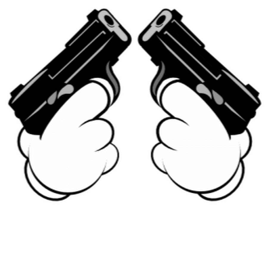 Рисунок руки с пистолетом