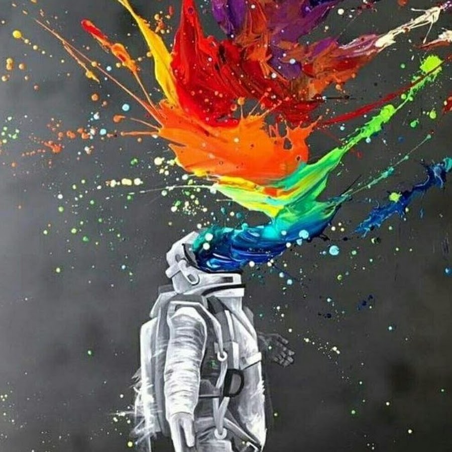 Космос рисунки граффити