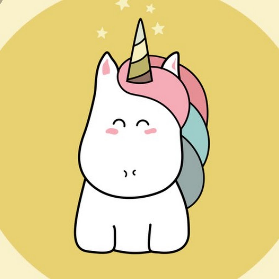 Красивые рисунки легкие для начинающих единорожек
