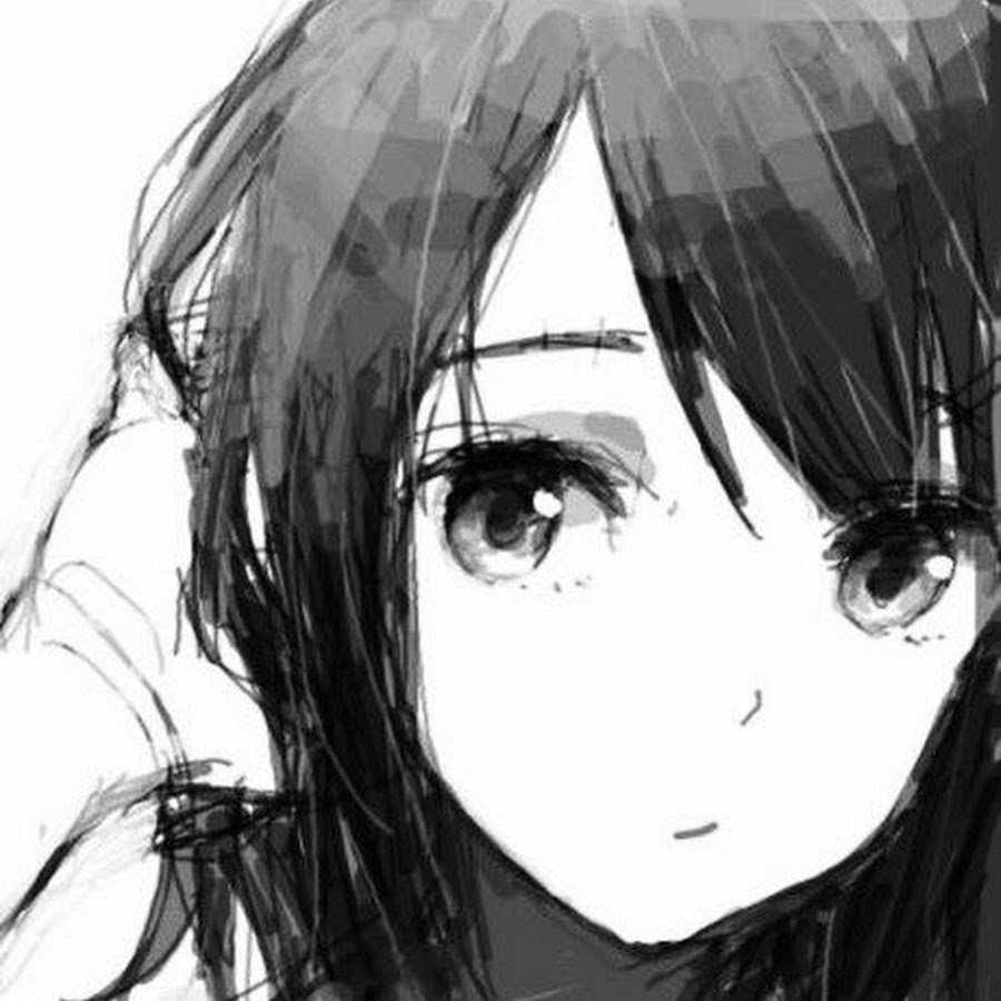 Серые картинки аниме на аву