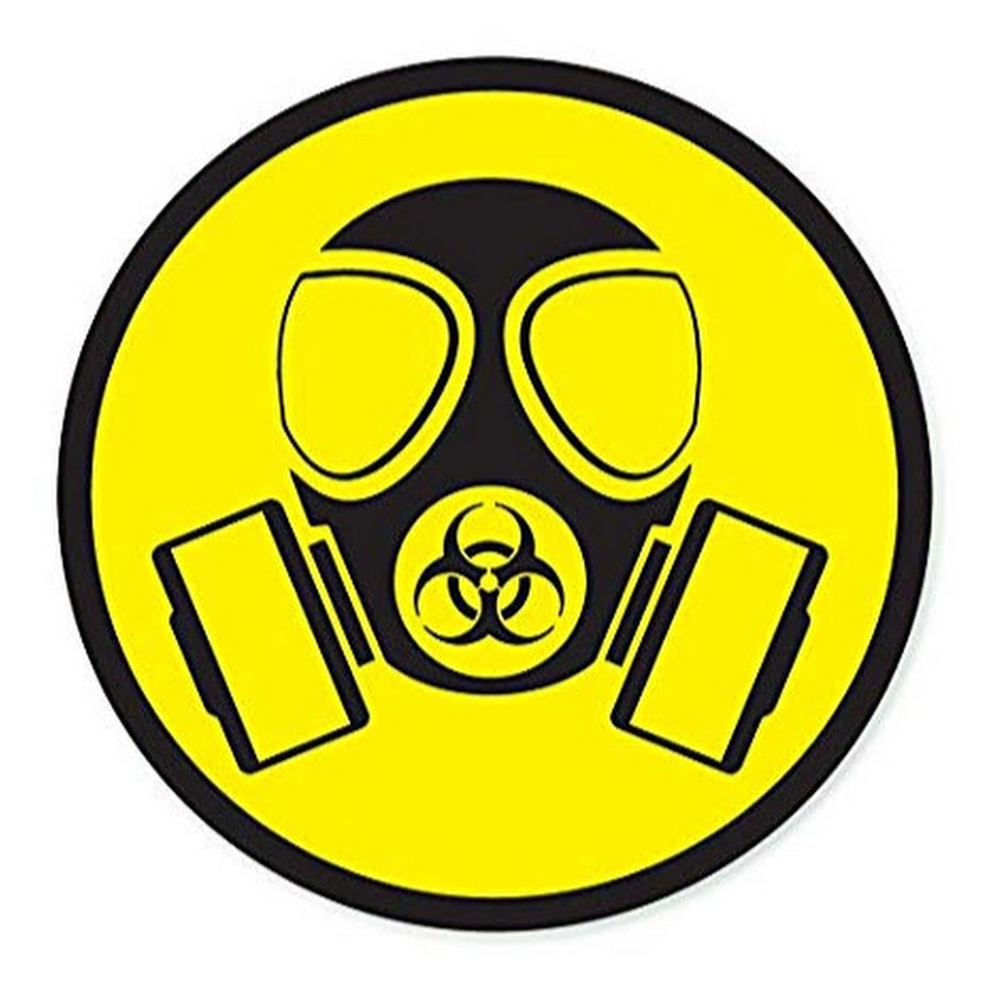 Значок противогаза