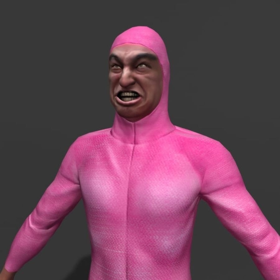 розовый человек. розовый человек 3. розовый человек 3. розовый человек 3. мужик в розовом костюме.