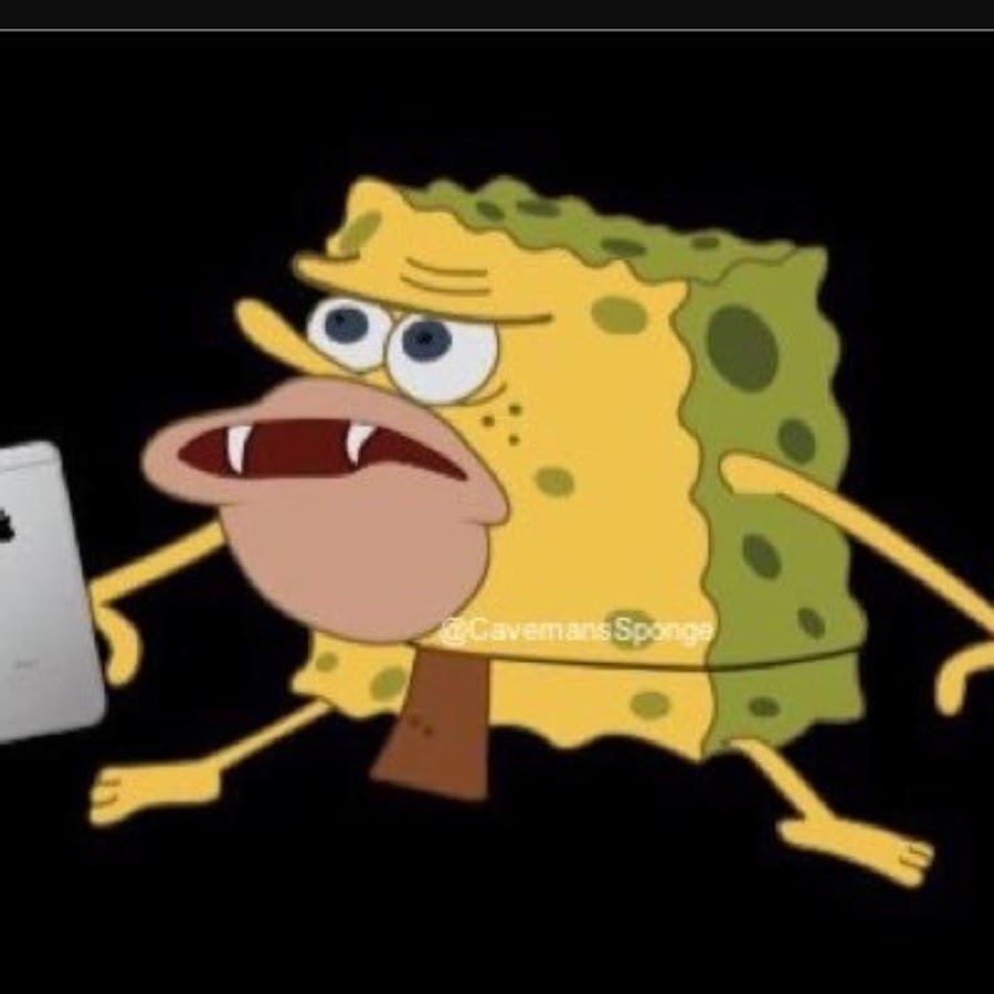 Спанч боб неандерталец картинка