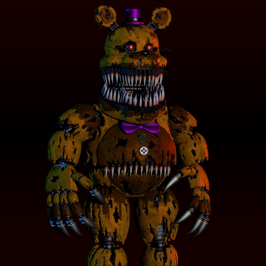 Кошмарный золотой фредди картинки