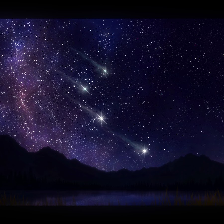 ночь звезды. рен ночь. швейцария зимой. рен ночь. горы ночью.