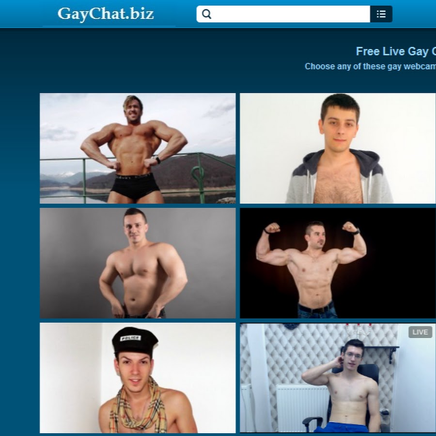 Free Gay Cams Chat www.GayChat.biz.