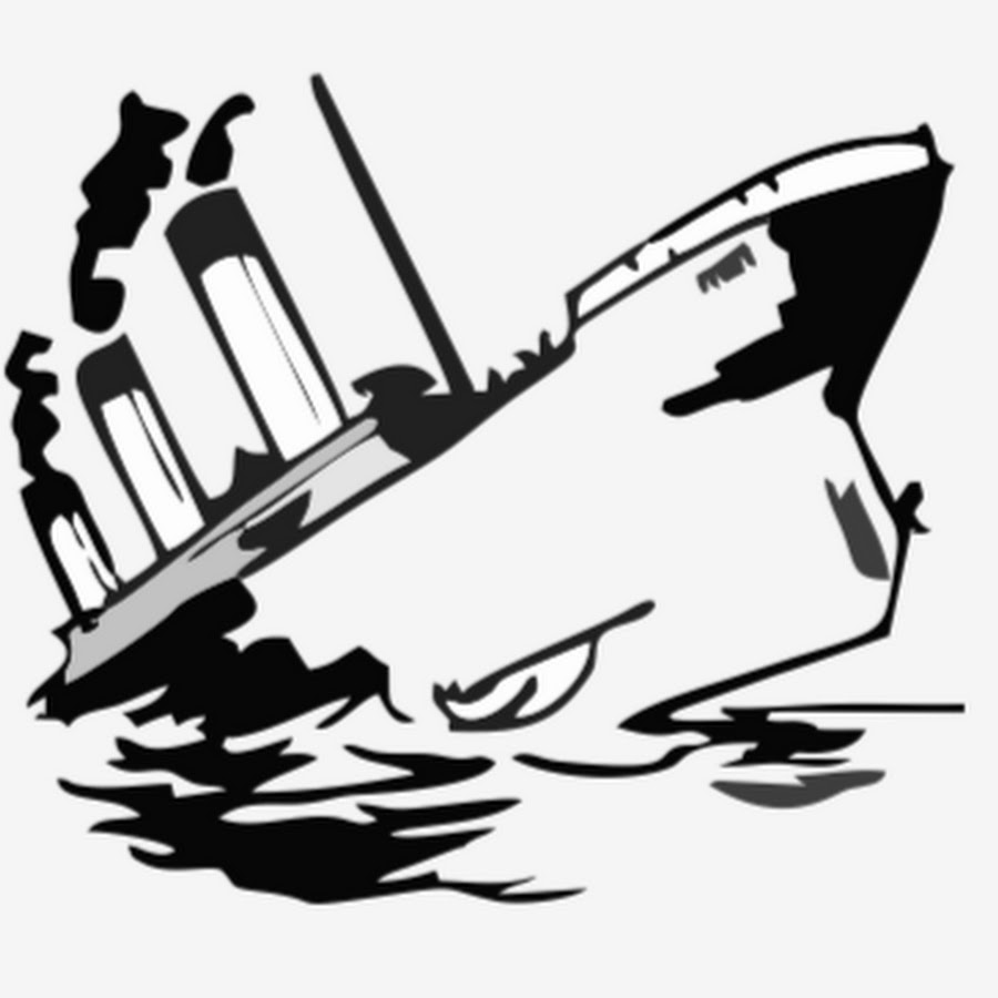 Затонувший корабль рисунок карандашом