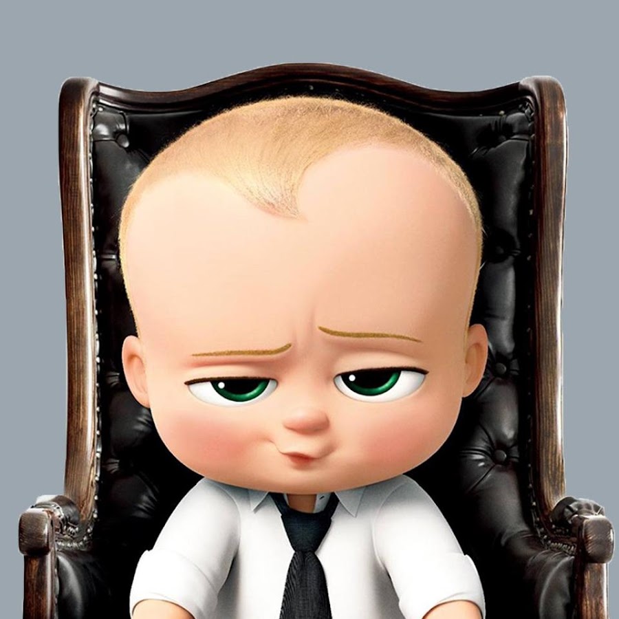 Босс молокосос в кресле картинка на белом фоне