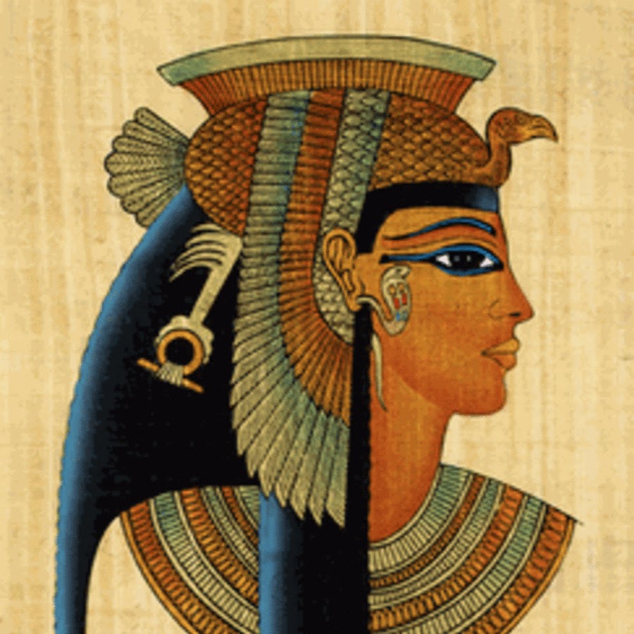 Царица древнего египта рисунок