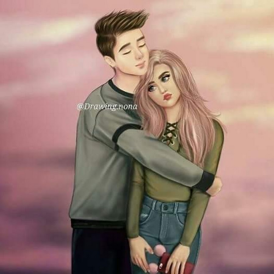 Красивые мультяшные пары