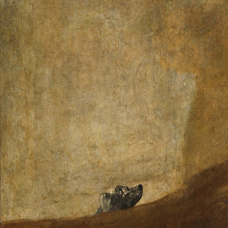 Картина собака франсиско гойя