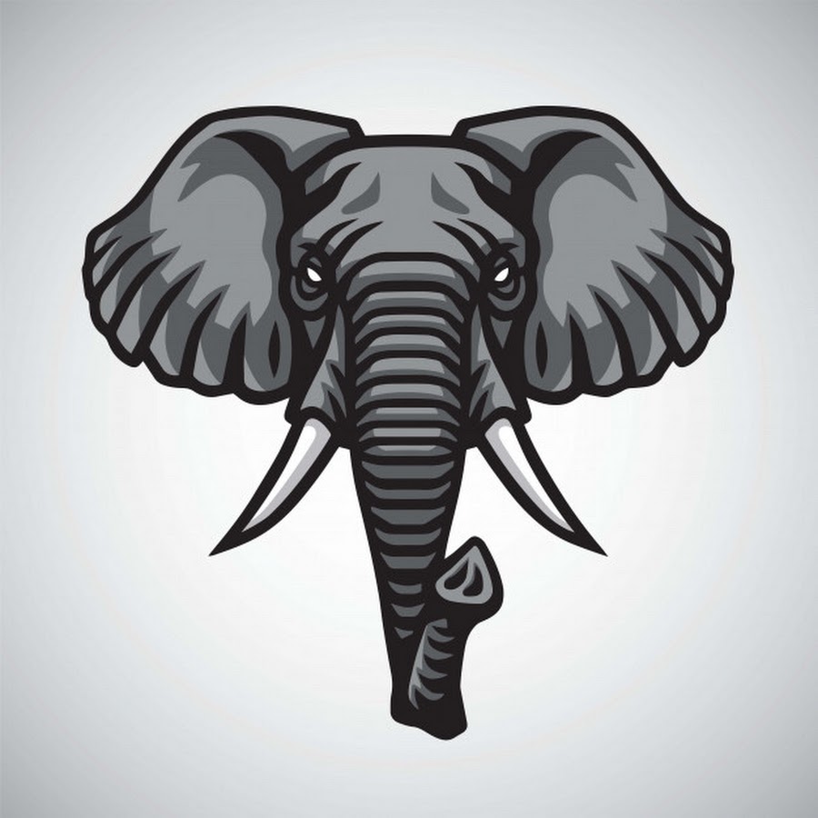 Голова слона лого