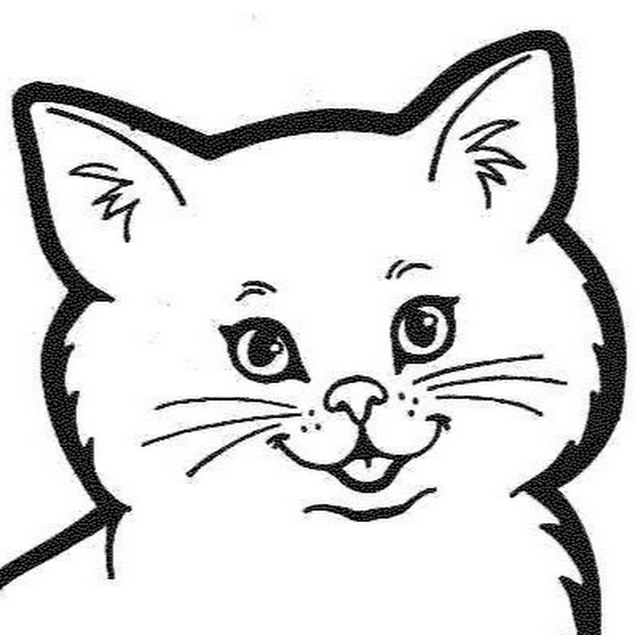 Мордочка кота шаблон для вырезания