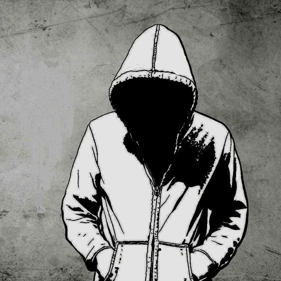 Парень в капюшоне рисунок