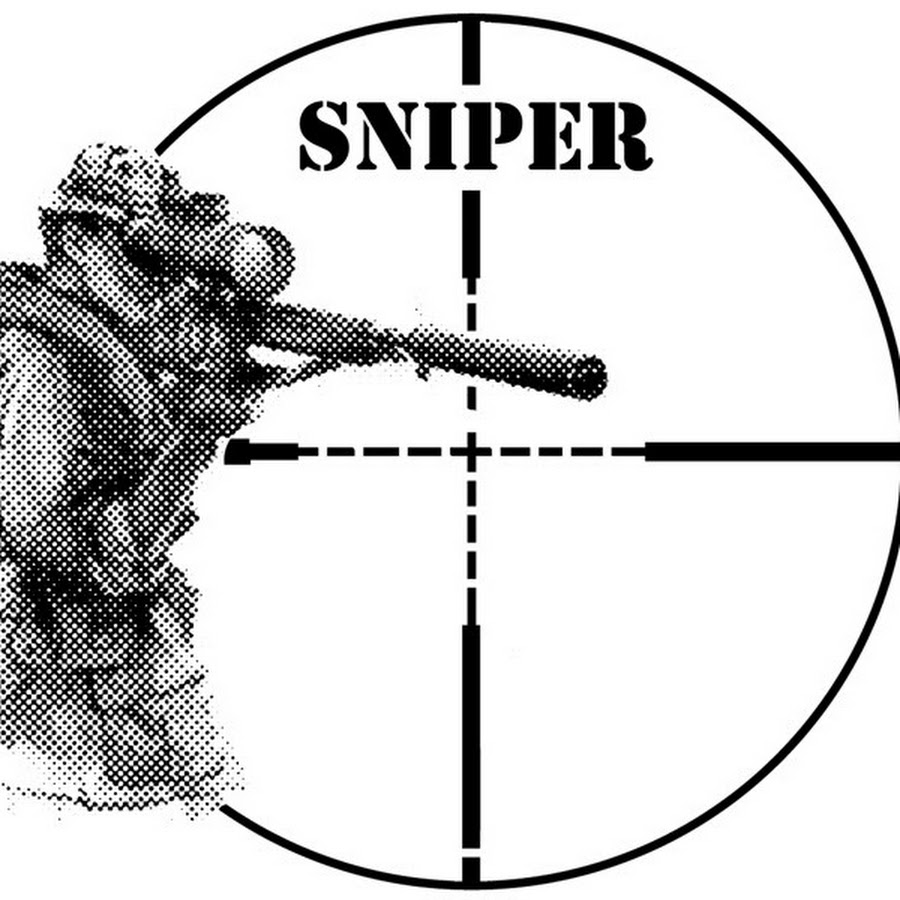 Эскиз тату прицел