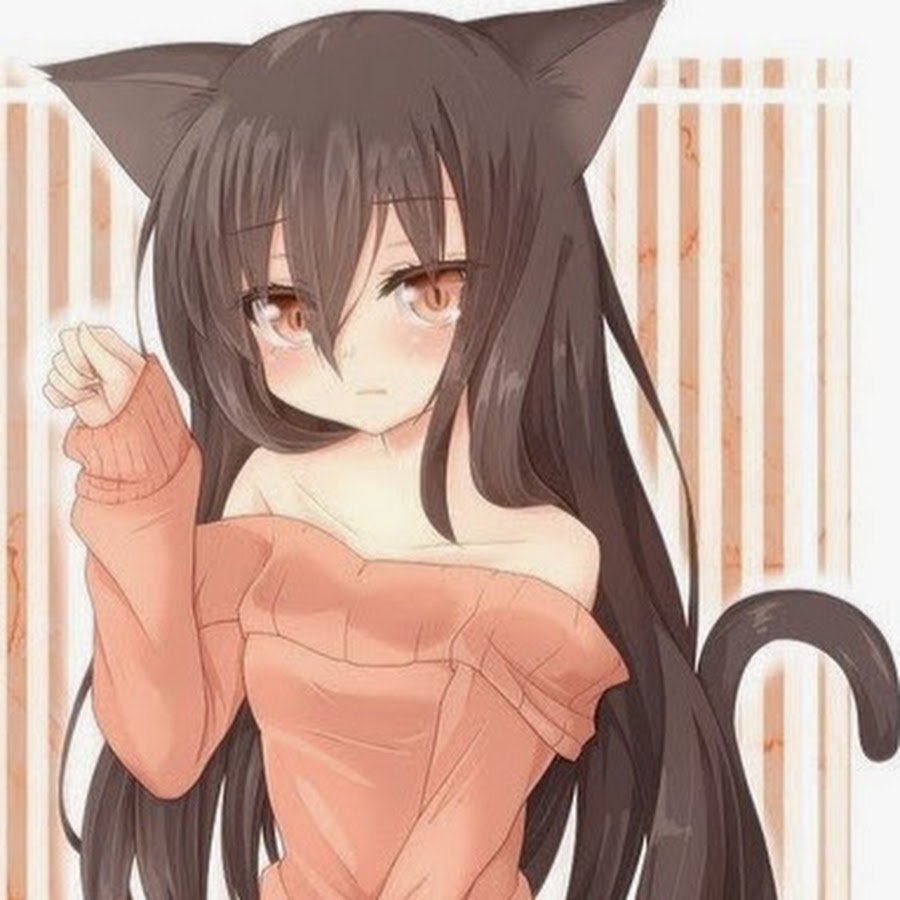 Коричневая неко