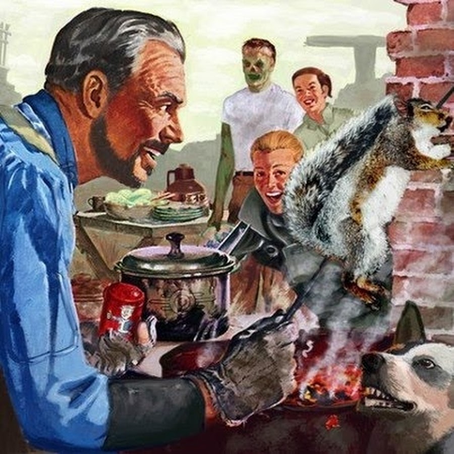 Шашлык из белки фоллаут