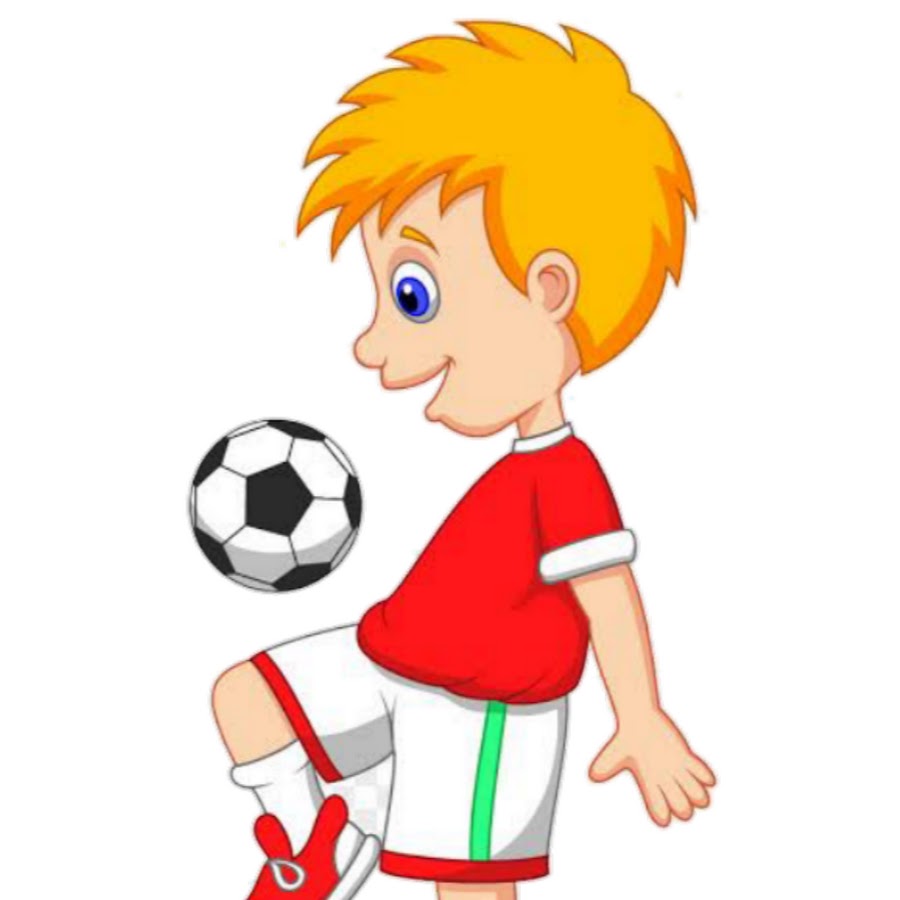 Мальчик играет в футбол картинки для детей