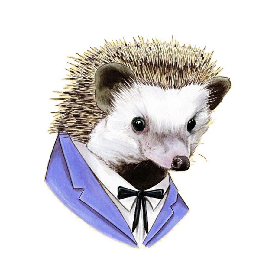 Рисунок крутой ежик