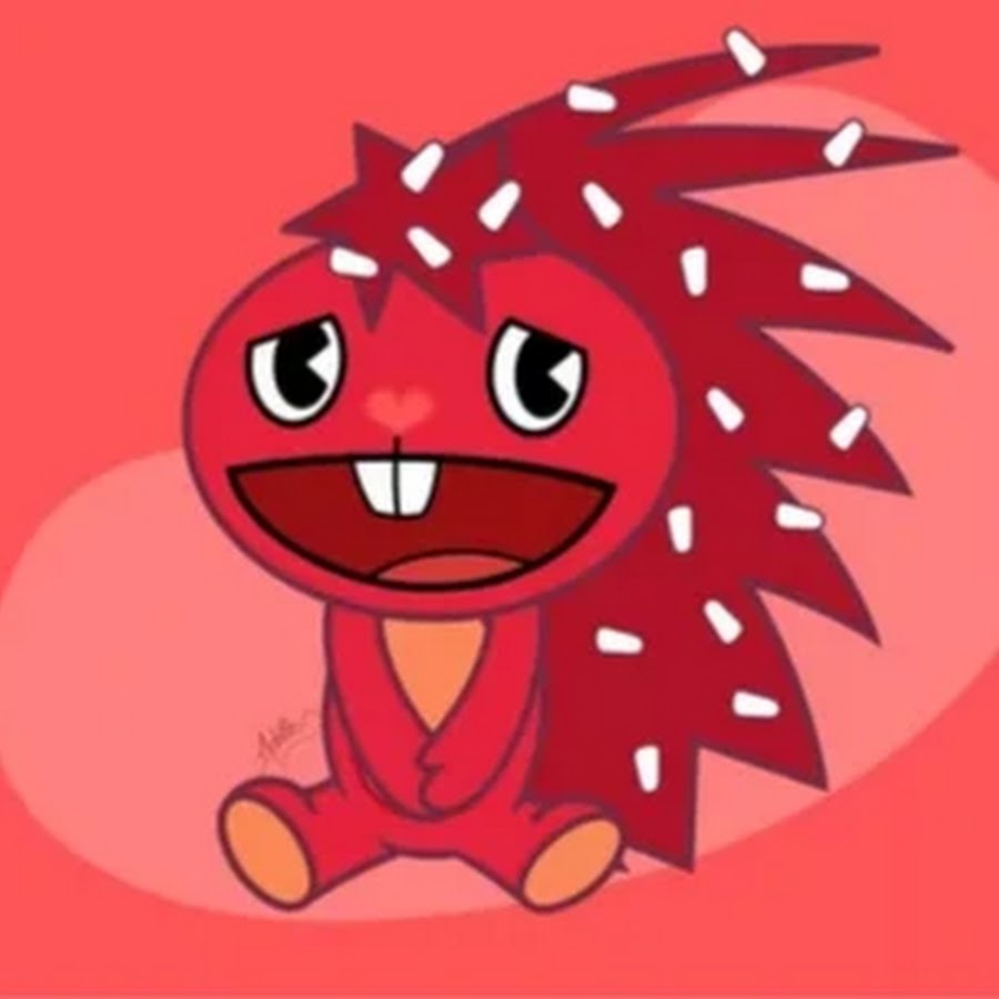 Happy Tree friends красный Дикобраз