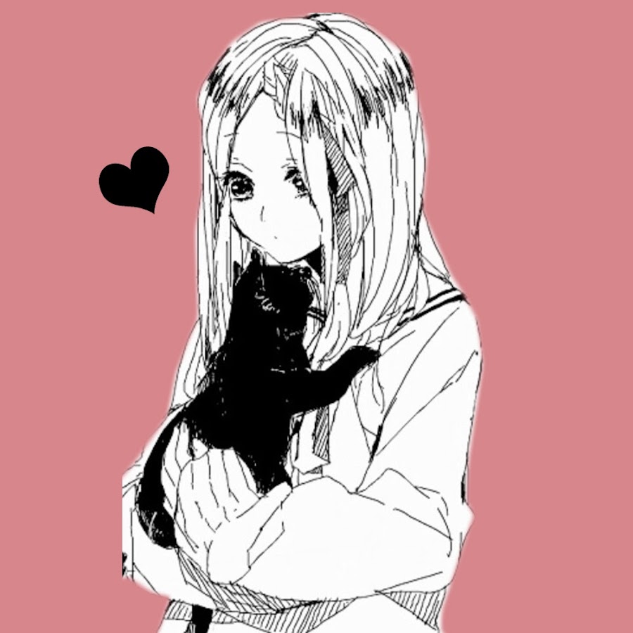 авы для тг для девочки черные