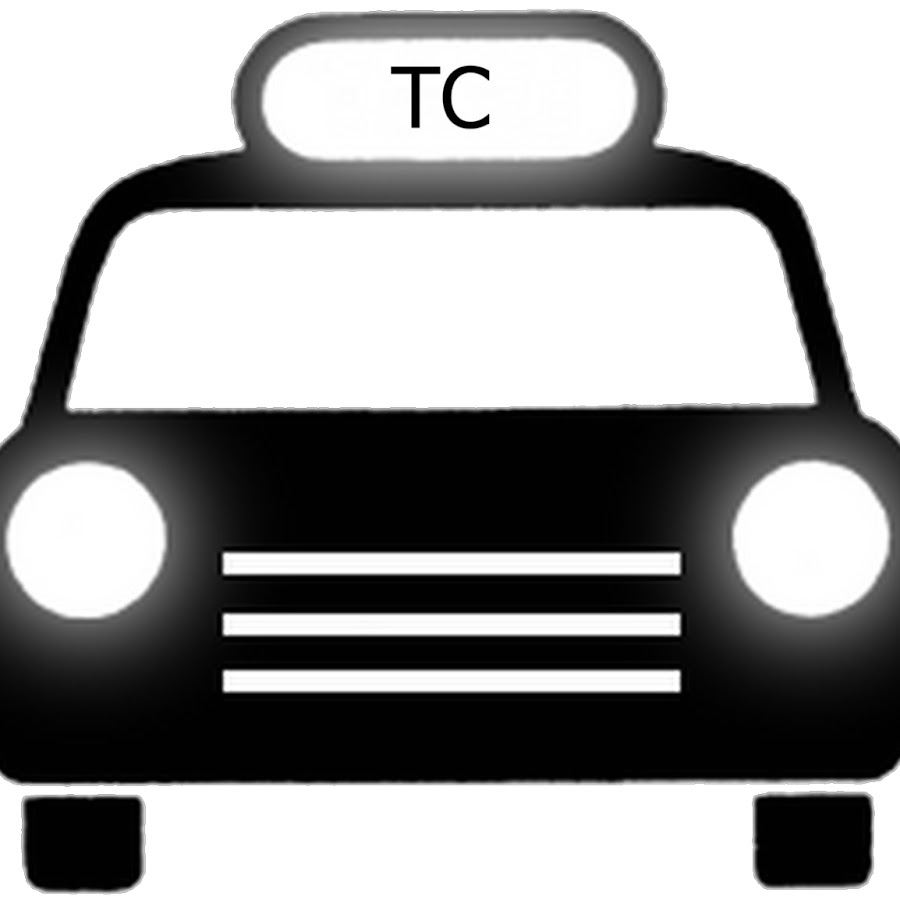Силуэт машины такси