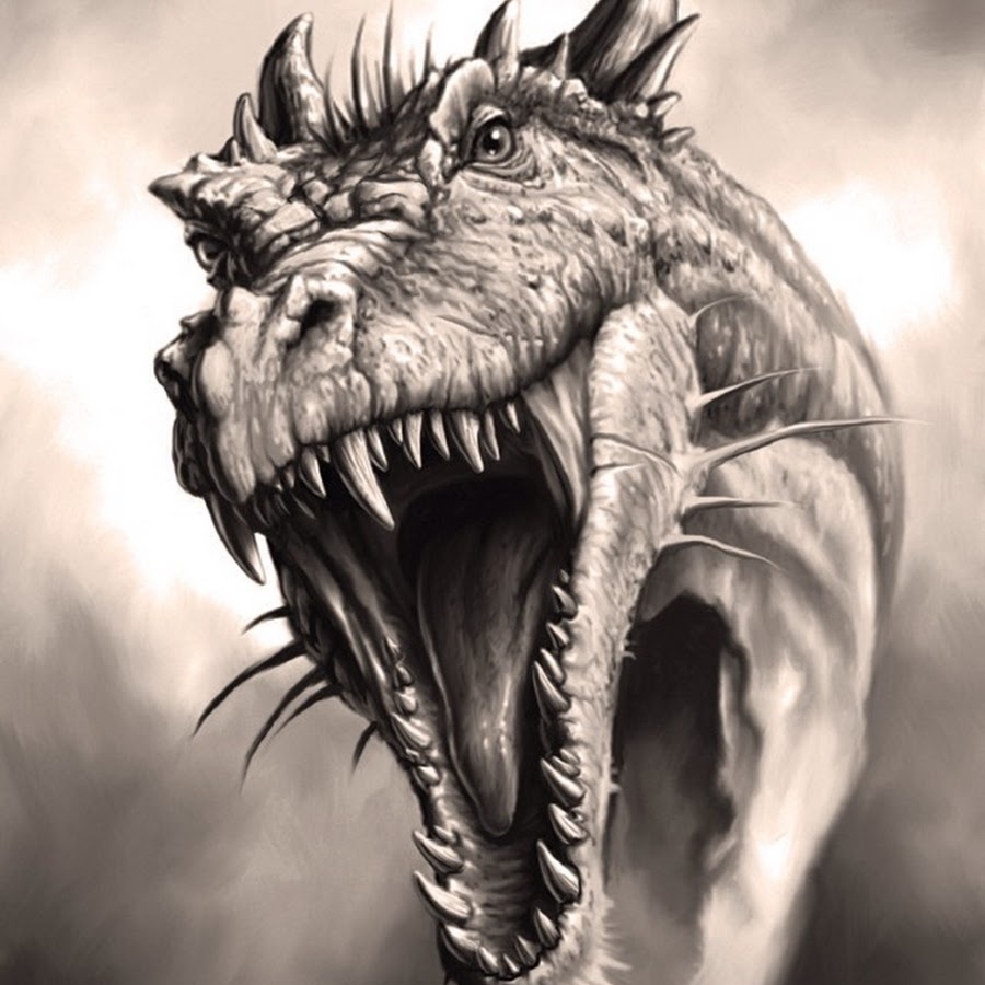 Голова дракона арт
