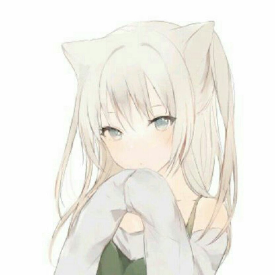 аниме девушка с белыми волосами. девочка с белыми ушками. Neko тянки. неко с белыми волосами. девочка с белыми ушками.