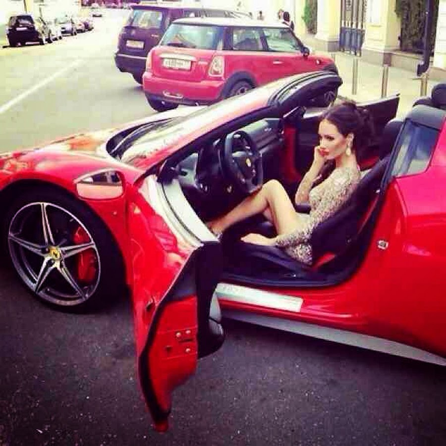 Юлия Адашева Lamborghini