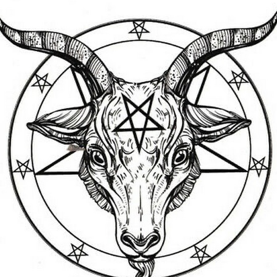 Почему козел символ. Бафомет пентаграмма. Пентаграмма коза. Голова козла Бафомета. Голова козла в пентаграмме.