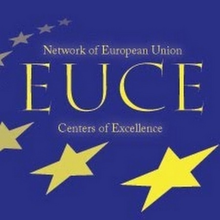 Ди ес. Center of Excellence in eu studies logo.