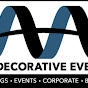 AA Decorative Events Wedding & Event Specialist YouTube Profile Photo