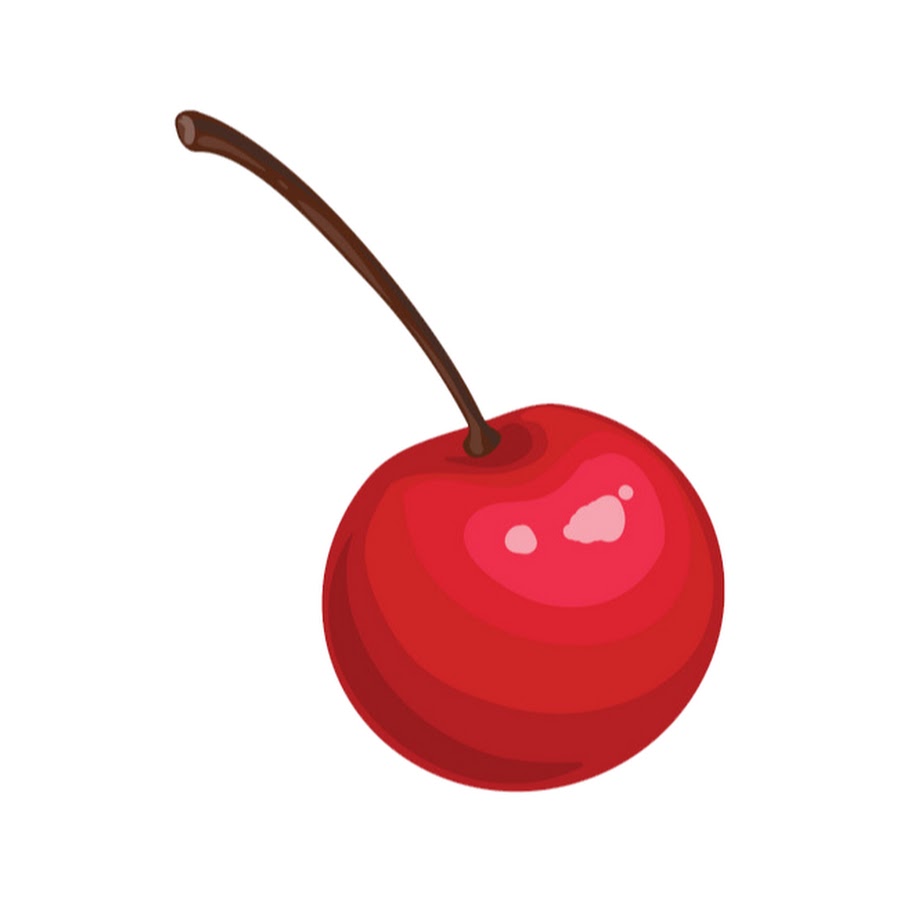 Вишня картинка для детей на прозрачном фоне