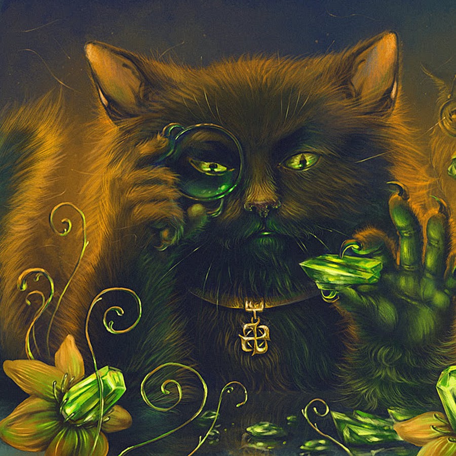 Кот Баюн арт