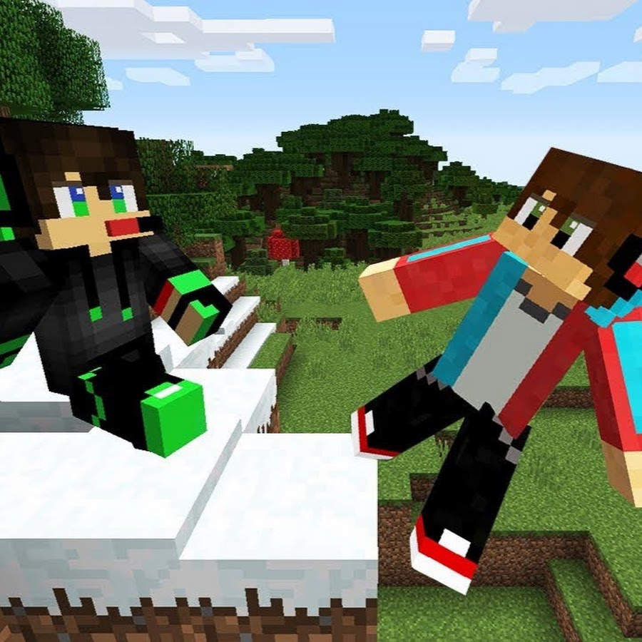 клипы ютуберов по майнкрафту