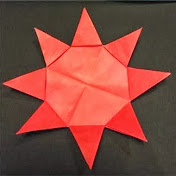 折り紙 太陽 ひまわり オリジナル How To Make The Sun Easy Original Origami Youtube