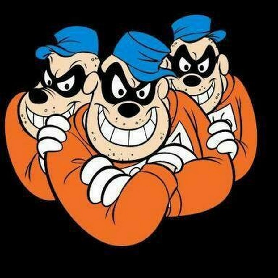 Бандиты из мультиков картинки