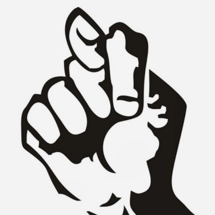 Рисунок дули из пальцев